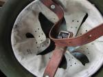 Helmet,  WWII  GERMAN TYPE STEEL HELMET M36 .